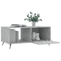 Thumbnail for Couchtisch Betongrau 90x50x40 cm Holzwerkstoff