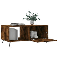 Thumbnail for Couchtisch Räuchereiche 90x50x40 cm Holzwerkstoff