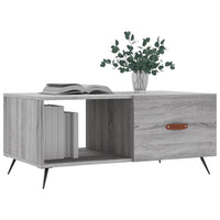 Thumbnail for Couchtisch Grau Sonoma 90x50x40 cm Holzwerkstoff