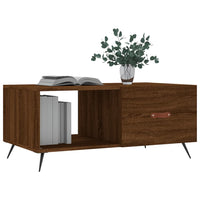 Thumbnail for Couchtisch Braun Eichen-Optik 90x50x40 cm Holzwerkstoff