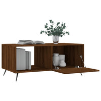Thumbnail for Couchtisch Braun Eichen-Optik 90x50x40 cm Holzwerkstoff