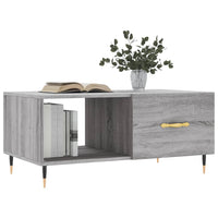 Thumbnail for Couchtisch Grau Sonoma 90x50x40 cm Holzwerkstoff