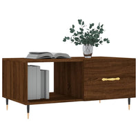 Thumbnail for Couchtisch Braun Eichen-Optik 90x50x40 cm Holzwerkstoff