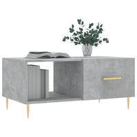 Thumbnail for Couchtisch Betongrau 90x50x40 cm Holzwerkstoff