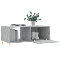 Thumbnail for Couchtisch Betongrau 90x50x40 cm Holzwerkstoff