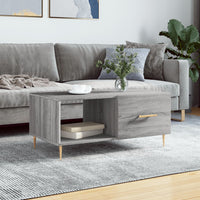 Thumbnail for Couchtisch Grau Sonoma 90x50x40 cm Holzwerkstoff