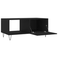 Thumbnail for Couchtisch Schwarz 90x50x40 cm Holzwerkstoff
