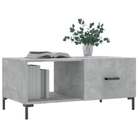 Thumbnail for Couchtisch Betongrau 90x50x40 cm Holzwerkstoff