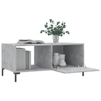 Thumbnail for Couchtisch Betongrau 90x50x40 cm Holzwerkstoff