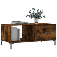 Thumbnail for Couchtisch Räuchereiche 90x50x40 cm Holzwerkstoff