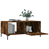 Thumbnail for Couchtisch Räuchereiche 90x50x40 cm Holzwerkstoff