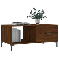 Thumbnail for Couchtisch Braun Eichen-Optik 90x50x40 cm Holzwerkstoff
