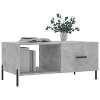 Thumbnail for Couchtisch Betongrau 90x50x40 cm Holzwerkstoff