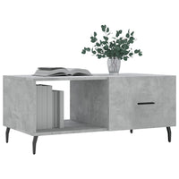 Thumbnail for Couchtisch Betongrau 90x50x40 cm Holzwerkstoff