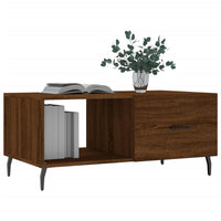 Thumbnail for Couchtisch Braun Eichen-Optik 90x50x40 cm Holzwerkstoff