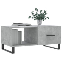 Thumbnail for Couchtisch Betongrau 90x50x40 cm Holzwerkstoff