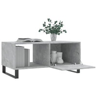Thumbnail for Couchtisch Betongrau 90x50x40 cm Holzwerkstoff