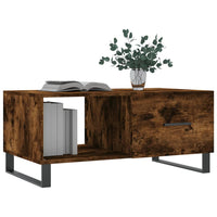 Thumbnail for Couchtisch Räuchereiche 90x50x40 cm Holzwerkstoff