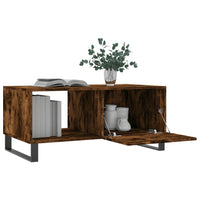 Thumbnail for Couchtisch Räuchereiche 90x50x40 cm Holzwerkstoff