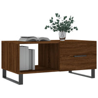 Thumbnail for Couchtisch Braun Eichen-Optik 90x50x40 cm Holzwerkstoff