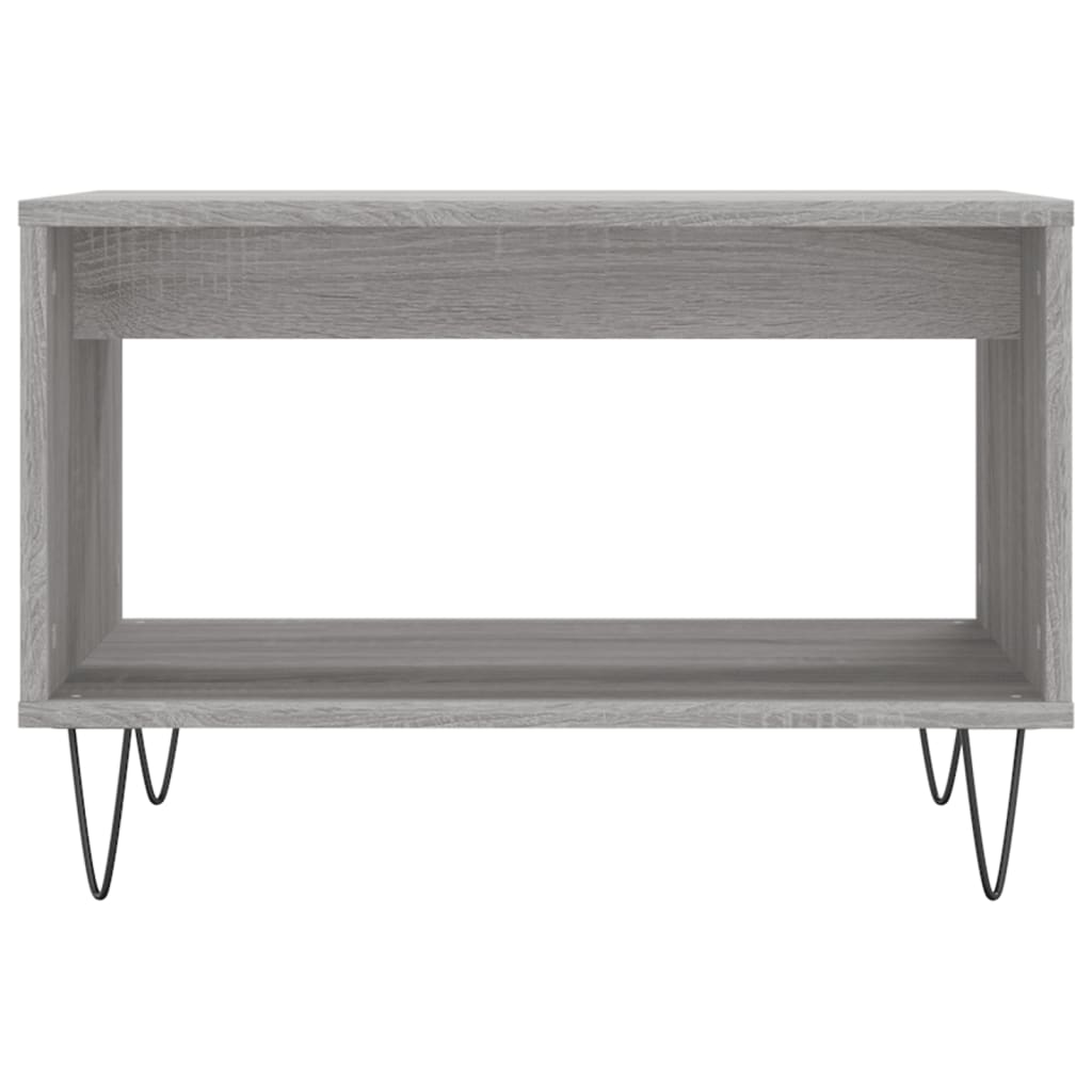 Couchtisch Grau Sonoma 60x50x40 cm Holzwerkstoff