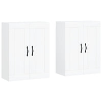 Thumbnail for Wandschränke 2 Stk. Weiß Holzwerkstoff