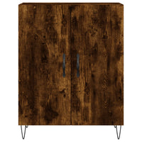 Thumbnail for Highboard Räuchereiche 69,5x34x180 cm Holzwerkstoff