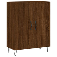 Thumbnail for Highboard Braun Eichen-Optik 69,5x34x180 cm Holzwerkstoff