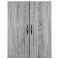 Thumbnail for Highboard Grau Sonoma 69,5x34x180 cm Holzwerkstoff