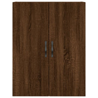 Thumbnail for Highboard Braun Eichen-Optik 69,5x34x180 cm Holzwerkstoff