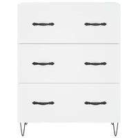 Thumbnail for Highboard Weiß 69,5x34x180 cm Holzwerkstoff