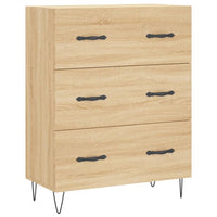 Thumbnail for Highboard Sonoma-Eiche 69,5x34x180 cm Holzwerkstoff