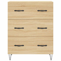 Thumbnail for Highboard Sonoma-Eiche 69,5x34x180 cm Holzwerkstoff