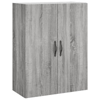 Thumbnail for Highboard Grau Sonoma 69,5x34x180 cm Holzwerkstoff