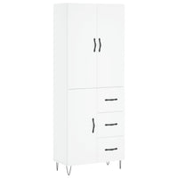 Thumbnail for Highboard Weiß 69,5x34x180 cm Holzwerkstoff