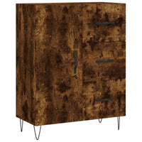 Thumbnail for Highboard Räuchereiche 69,5x34x180 cm Holzwerkstoff