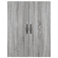 Thumbnail for Highboard Grau Sonoma 69,5x34x180 cm Holzwerkstoff