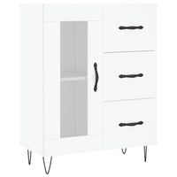 Thumbnail for Highboard Weiß 69,5x34x180 cm Holzwerkstoff