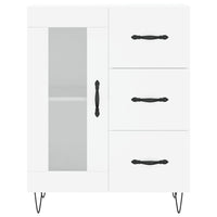 Thumbnail for Highboard Weiß 69,5x34x180 cm Holzwerkstoff