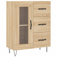 Thumbnail for Highboard Sonoma-Eiche 69,5x34x180 cm Holzwerkstoff