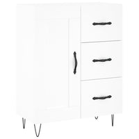 Thumbnail for Highboard Weiß 69,5x34x180 cm Holzwerkstoff