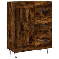Thumbnail for Highboard Räuchereiche 69,5x34x180 cm Holzwerkstoff