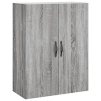 Thumbnail for Highboard Grau Sonoma 69,5x34x180 cm Holzwerkstoff