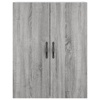 Thumbnail for Highboard Grau Sonoma 69,5x34x180 cm Holzwerkstoff