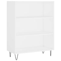 Thumbnail for Highboard Hochglanz-Weiß 69,5x34x180 cm Holzwerkstoff