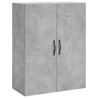 Thumbnail for Highboard Betongrau 69,5x34x180 cm Holzwerkstoff