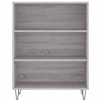 Thumbnail for Highboard Grau Sonoma 69,5x34x180 cm Holzwerkstoff