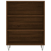 Thumbnail for Highboard Braun Eichen-Optik 69,5x34x180 cm Holzwerkstoff