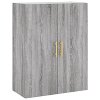Thumbnail for Highboard Grau Sonoma 69,5x34x180 cm Holzwerkstoff