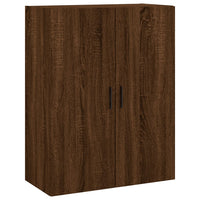 Thumbnail for Highboard Braun Eichen-Optik 69,5x34x180 cm Holzwerkstoff